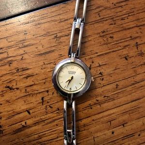 Citizen silver/gold bracelet watch